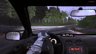 Thunderstorm at the Green Hell! Focus RS racing at night - Project Cars