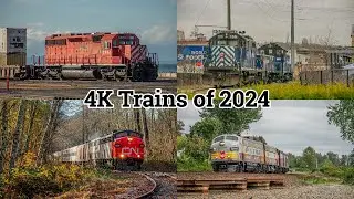 4K Trains of 2024 The Movie
