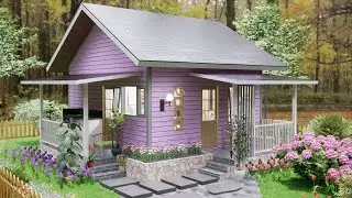 Most Tiny Small House Design 16' x 20' Ft