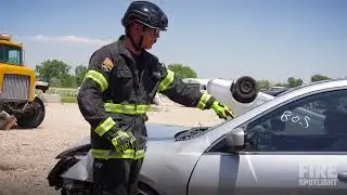 Tempered vs. Laminate Glass | Chop Shop RX | Vehicle Extrication Firefighter Training