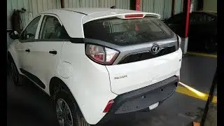 TATA Nexon Calgary White Colour XM Variant Quick Walkaround Exterior
