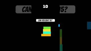 ￼ Can you beat it?