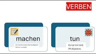 ll verbo TUN (fare) (VERBEN &ndash; Sedicesima parte)