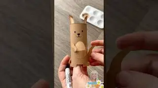 Toilet Roll Kangaroo Craft | Easy Australian Animal Craft for Preschoolers