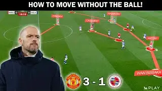 Manchester United vs Reading | Tactical Analysis | Casemiro and Antony vs Reading