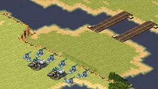 Red Alert 2 | Yuri's Revenge | 7 vs 1 | Pedro Hills Green To Defence Before Extra Hard AI