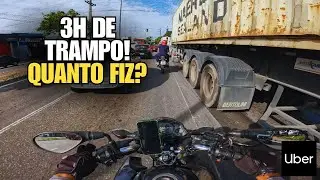 como GANHAR MAIS em dias RUIM!? veja QUANTO fiz - uber-moto/entrega - em Manaus