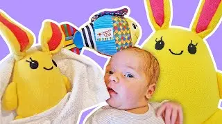 Mamãe do Lucky: Preparando a Banheira de Bebê para o Dorian! Vídeo Infantil.