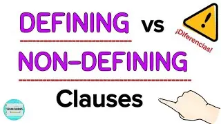 &iquest;Cu&aacute;l es la diferencia entre DEFINING y NON-DEFINING Clauses?