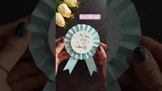 BEST DAD Ever BADGE on Father's Day!