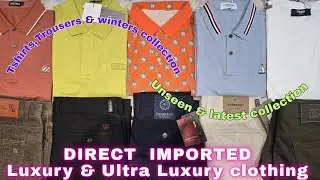 TOP LINE IMPORTED MEN'S HIGH QUALITY T-SHIRTS, TROUSERS & WINTER WEAR |  HIGH-END & ULTRA LUXURY 
