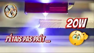 J'ai TOUT brûlé (enfin presque!) - TEST laser Sculpfun s30 pro Max - 20w de puissance OPTIQUE!!!