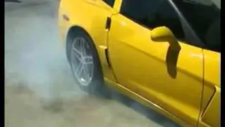 Corvette Burnout Fail Destroys Clutch