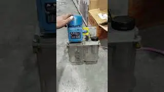 Drops M56B4 lubrication tank pump assembly.#china #machine #cncmill #cnclathe #cncsoftwaretutorial
