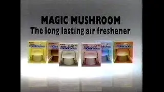 Meditative Magic Mushroom Air Freshener &bull; Remember These! Retro 80s Commercial (1988)
