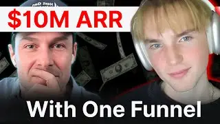 He Scaled His Startup to $10M/yr Building EVERY Sales Funnel