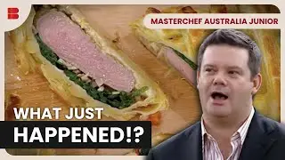 Judges SHOCKED by Lamb Wellington | MasterChef Australia Junior