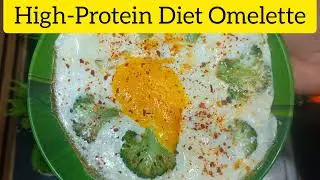 The Ultimate High-Protein Broccoli Omelette #omelette #recipe #broccoli #egg