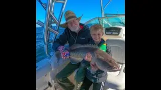 TMB Fishing on Christmas Eve - Giant Gag Grouper