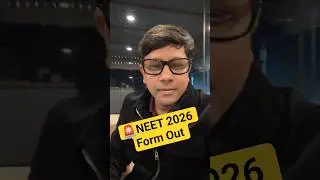 🔴 NEET 2026 Application form Out | NTA Latest Update
