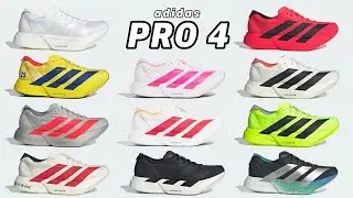 Adidas Adizero Adios Pro 4 - All Colorways - 08-02-2025 #runningshoes #running
