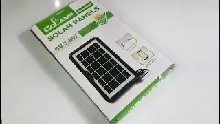 CCLAMP SOLAR PANEL 6V 3.8W Can Charge Your Smartphone | CCLAMP CL-638WP | Most Useful Tech |