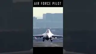 US Air Force Pilots vs Navy Pilots [Landing Styles] F22 F16 F18 #fa18 #f22 #f16 #airforce #usnavy