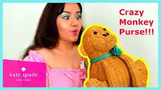 Kate Spade 2020 Novelty Purse Review: Georgia Wicker Monkey Bag