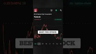 Best PSU Stock at 35% to 40% Discount Rate 🔥🤯 #psustock #discount #investinindia #harshadmehta #ongc
