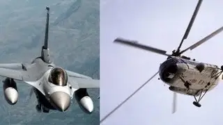 Turkish warplanes shoot down Syrian helicopter near border