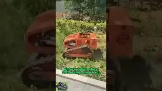 9HP 16HP электрический тяговый двигатель, дистанционное управление сорняками на газоне