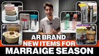 New Items for Marriage Season | AR Plastic House | Begum Bazar 