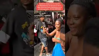 🔴 AAMRON AU MARCH&Eacute; DE LOM&Eacute; : ACCUEILLI EN FANFARE PAR LES DAMES DU MARCH&Eacute;, UNE VISITE SANS PR&Eacute;C&Eacute;DENT