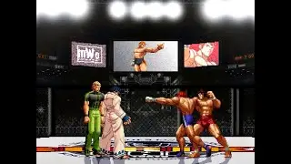 Ramon & Pepe vs Gai & Baki [Mexican Wrestler vs Japan MMA]
