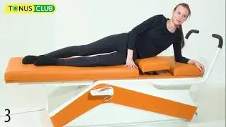 TONUS-CLUB: Toning table №4 For the back, lower back and oblique abdominal muscles