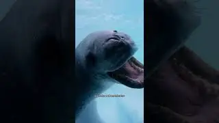 O ANIMAL MAIS ASSUSTADOR DO OCEANO, FOCA LEOPARDO