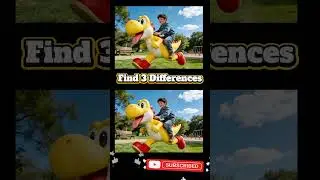 🍀5% spot 3 differences in 15 seconds!