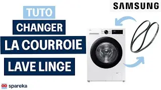 Comment installer une courroie sur une machine &agrave; laver SAMSUNG