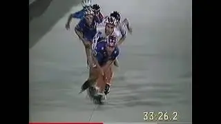 World Championships Chad Hedrick Derek Parra Jorge Botero Last Man Out Race