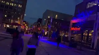 IRL: Night walk thru saint Catherine street of lights