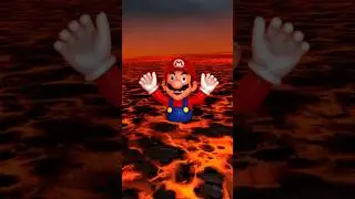 Mario Family drowns in Lava
