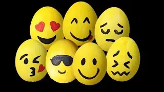 Egg shell  art / emoji art / easy art @creativeart7316