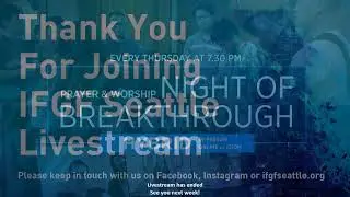 Sunday Service December 7, 2025 | IFGF Seattle