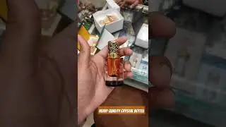 Heavy Quality Crystal Attar Bottle | Crystal Attar Bottle Wholesale | 12ml Crystal Bottle