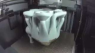 Dual stage cyclone dust separator on bambu lab p2s 