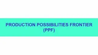 PRODUCTION POSSIBILITIES FRONTIER (PPF), Opportunity Cost, Scarcity, Trade-offs | RJ vlogRONIO