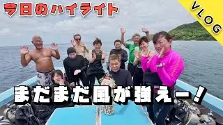 【ダイビングVlog】まだまだ風が強いけど😅御神崎、崎枝エリアで地形ダイビング‼️