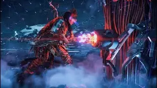 Horizon Forbidden West Rollerback Boss Fight Cauldron Iota Plasma, Frost, and Shredder Gauntlet