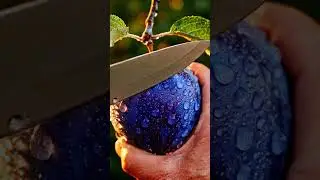 Satisfying Slice 🤤 #satisfying #satisfyingreels #relaxing #fruit