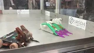 Chimera vs Babr&oacute;g | Round 3 | 1.5 kg Beetleweight Combat Robots | MMM33 Dortmund 2025